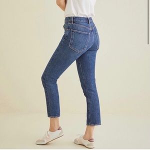 Agolde Riley Jeans in Prosper - the perfect blue jeans!